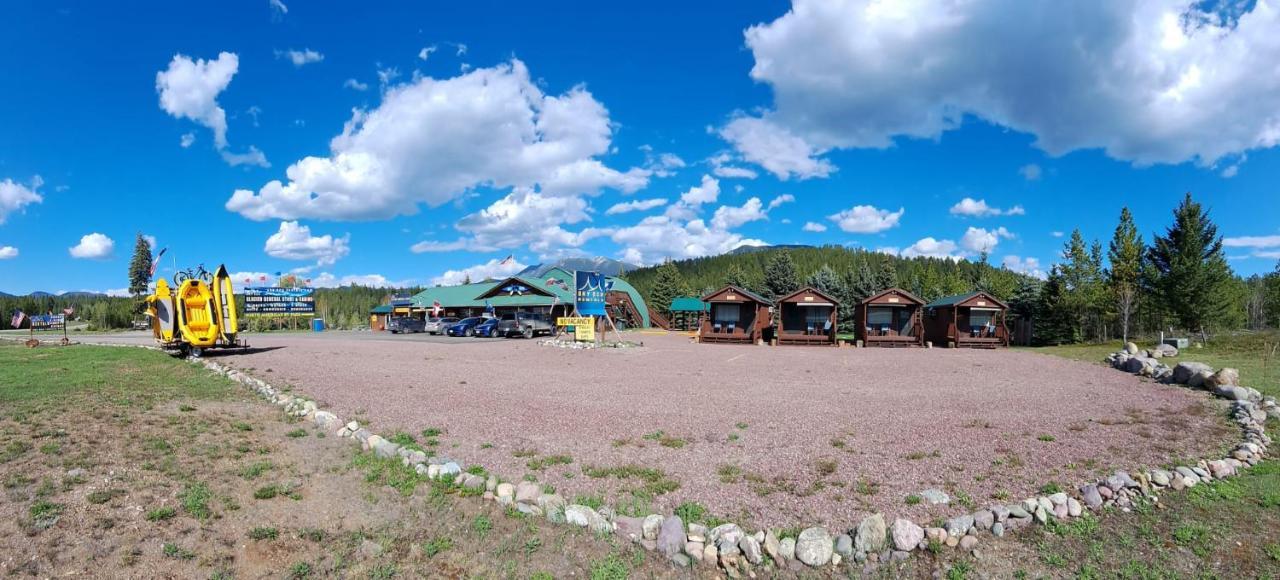 Sky Eco - Glacier General Store And Cabins Coram 外观 照片